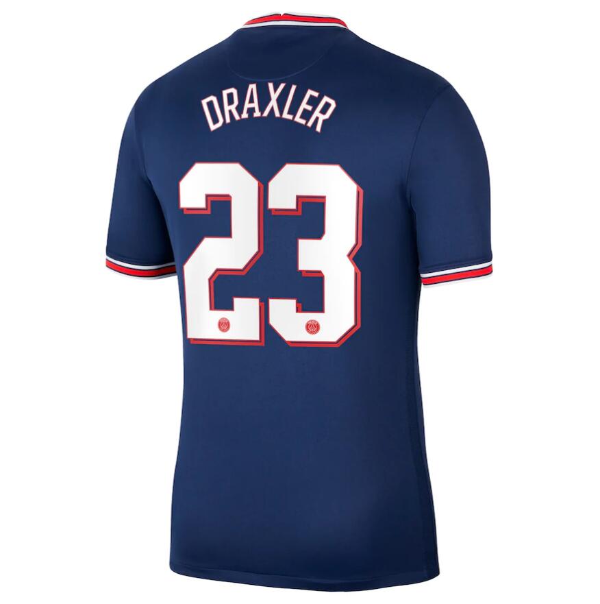 2021/22 Maillot PSG Domicile Cup Home Kit Soccer Jersey Draxler 23 printing